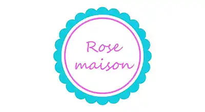the image shows name brand ROSE MAISON in pink ,and the background is white