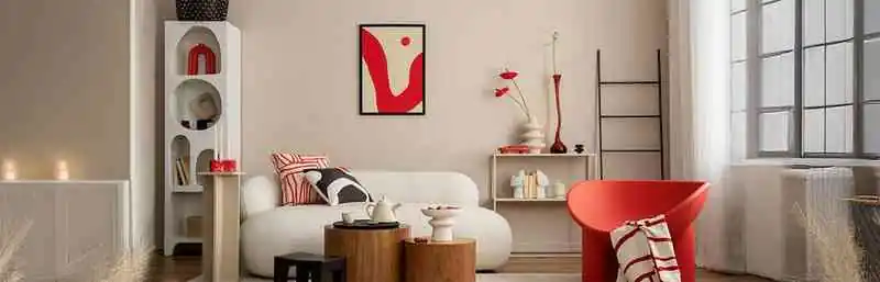 the imagffe shows a living room